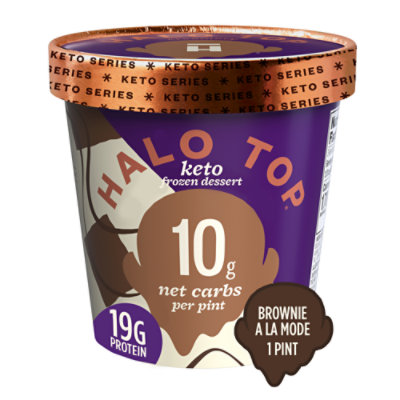 Halo Top Brownie Ala Mode Ice Cream - 1 PT