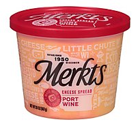 Merkts Port Wine Cheese Spread Tub - 20 Oz
