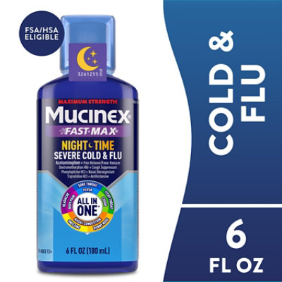 Mucinx Nite Adult - 6 FZ - Image 1