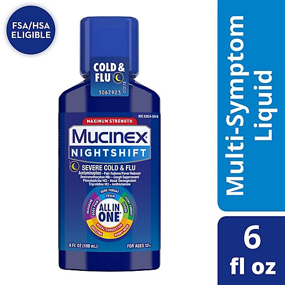Mucinx Nite Adult - 6 FZ