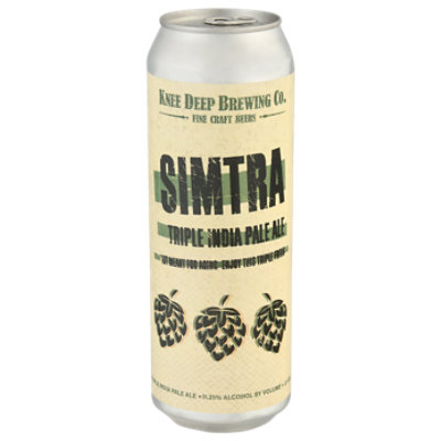 Knee Deep Simtra Triple Ipa In Cans - 19.2 FZ