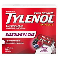 Tylenol Powder Pack Berry - 32 CT - Image 1