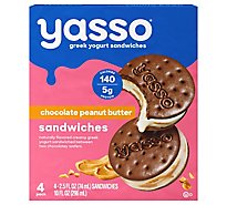 Yasso Sandwich Frzn Yogurt Peanutbutter - 12 OZ