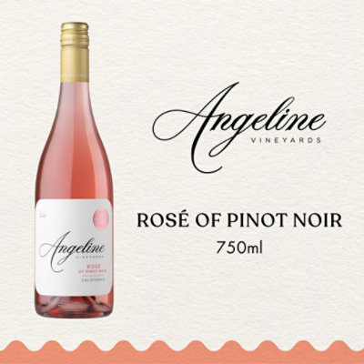 Angeline California Rose Of Pinot Noir Wine - 750 ML - Image 2