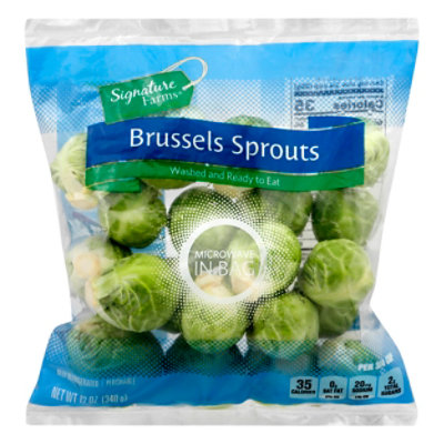 Signature SELECT/FARMS Brussels Sprouts - 12 Oz