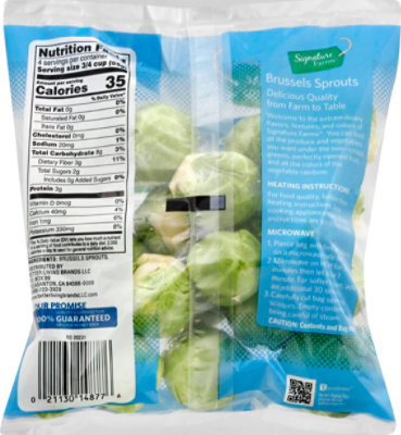 Signature Select/Farms Brussels Sprouts - 12 OZ - Image 7