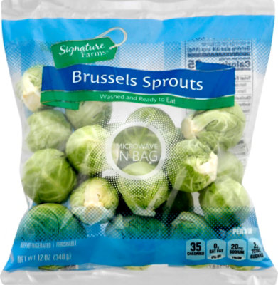 Signature Select/Farms Brussels Sprouts - 12 OZ - Image 2