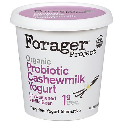 Forager Yogurt Cashew Milk Unswtnd Vanil - 24 OZ - Image 2