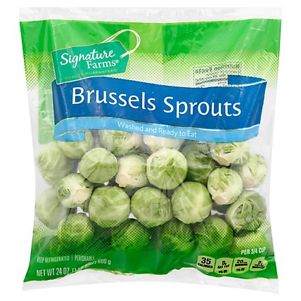 Signature Farms Brussels Sprouts - 24 OZ - Image 3