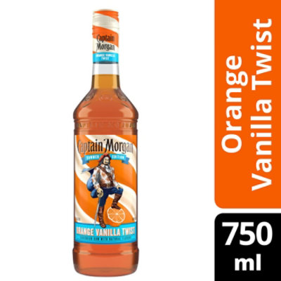 Captain Morgan Rum Orange Vanilla 60 Proof 750 Ml (limited