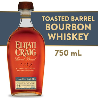 Elijah Craig Bbn Toasted Barrel 8yr 94 Proof- 750 Ml (Limited quantities may be available in store)