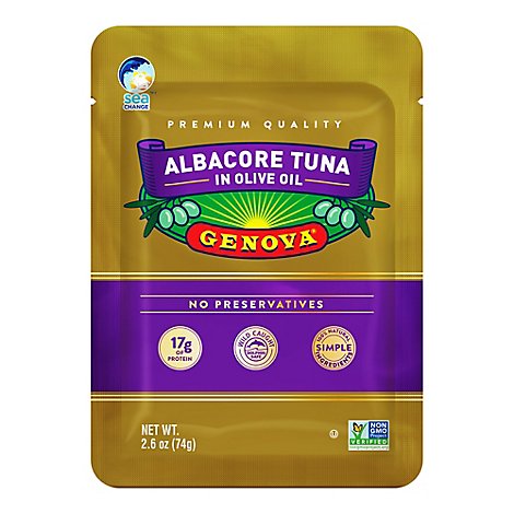 Genova Albacore Tuna In Olive Oil - 2.6 OZ