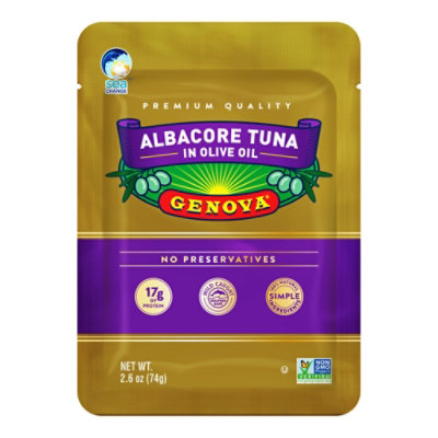 Genova Albacore Tuna In Olive Oil - 2.6 OZ