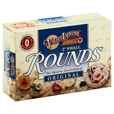 Valley Lavosh Original Rounds Crackers - 4.5 OZ - Image 1