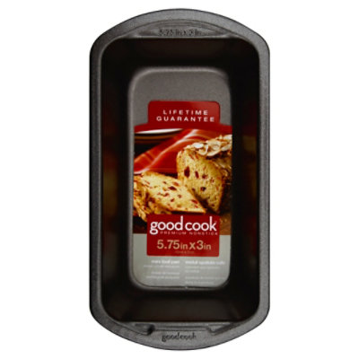 GoodCook® Nonstick Mini Loaf Pan - Gray, 5 x 3 in - Fry's Food Stores