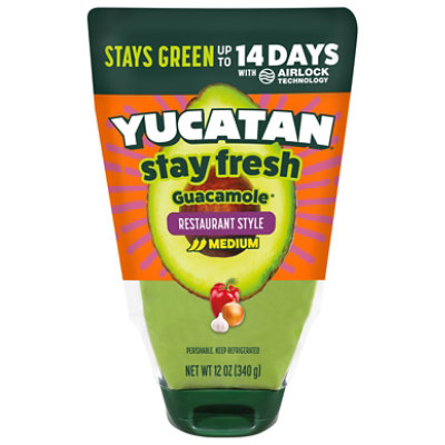 Yucatan Restaurant Style Squeeze Guacamole - 12 OZ