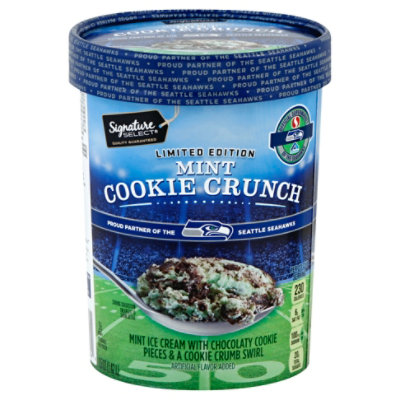 Signature Select Ice Crm Mnt Cooky Crnch Spcl Editn - 1.5 QT - Safeway