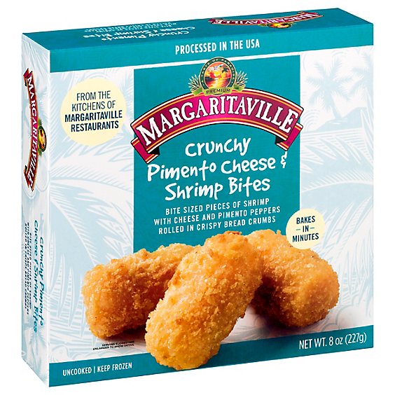 Margaritaville Crunchy Pimento Cheese Shrimp Bites - 8 OZ