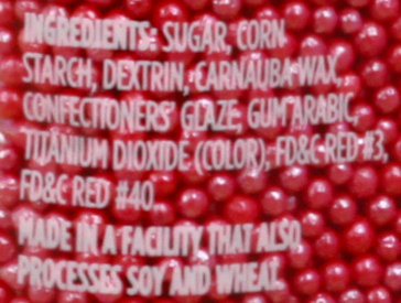 Wilton Red Nonpareils Pouch - 1.4 OZ - Image 4