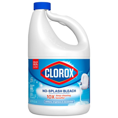 Clorox Splash-less Liquid Bleach Regular - 117 FZ - Image 1