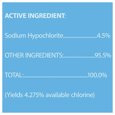 Clorox Splash-less Liquid Bleach Regular - 117 FZ - Image 3