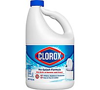 Clorox Splash-less Liquid Bleach Regular - 117 FZ