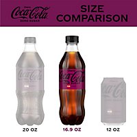 Coca-Cola Cherry Zero Sugar Soda Bottles - 6-16.9 Fl. Oz. - Image 3