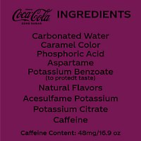 Coca-Cola Cherry Zero Sugar Soda Bottles - 6-16.9 Fl. Oz. - Image 5