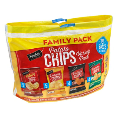 Signature Select Chips Potato Variety Pack P65 - 18-1 OZ