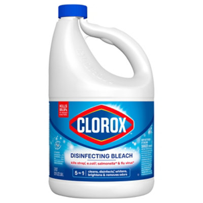  Clorox Disinfecting Liquid Bleach Regular - 121 FZ 