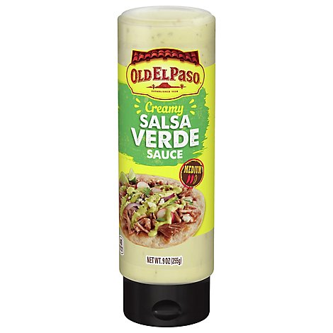 Old El Paso Creamy Salsa Verde Sauce - 9 OZ