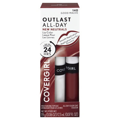 COVERGIRL Outlast All Day Dusty Good Mauve 140 Lip Color- 0.07 Fl. Oz. - Image 3