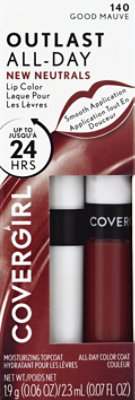 COVERGIRL Outlast All Day Dusty Good Mauve 140 Lip Color- 0.07 Fl. Oz. - Image 2