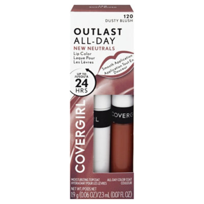 COVERGIRL Outlast All Day Dusty Rose 120 Lip Color- 0.07 Fl. Oz. - Image 3