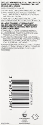 COVERGIRL Outlast All Day Dusty Rose 120 Lip Color- 0.07 Fl. Oz. - Image 5