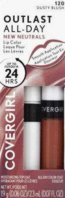 COVERGIRL Outlast All Day Dusty Rose 120 Lip Color- 0.07 Fl. Oz. - Image 2