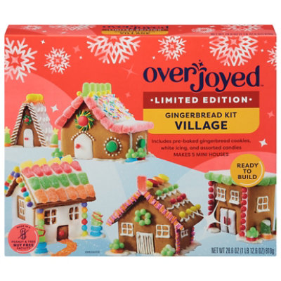 Overjoyed Village Gingerbread Kit - 28.6 Oz - safeway