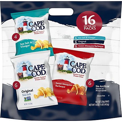 Cape Cod Variety Potato Chips Multipack - 16-1 OZ - Image 2