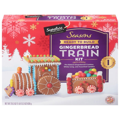 Signature SELECT Seasons Gingerbread Train Kit - 29.3 Oz