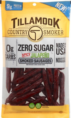 Tillamook Zero Sugar Jalapeno Smoked Sausage - 10 OZ - Image 2