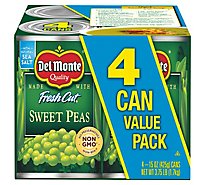 Del Monte Sweet Peas - 4-15 OZ
