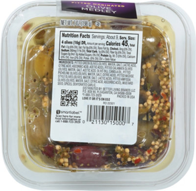 Signature Reserve Olives Medley Pitted Marinated - 7 OZ - Image 6