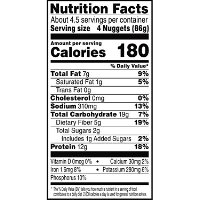 MorningStar Farms Incogmeato Meatless Chicken Nuggets Original - 13.5 Oz - Image 8