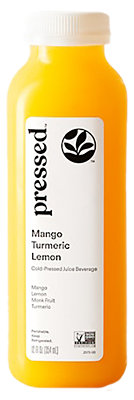 Pressed Juicery Mango Turmeric Lemon - 12 FZ