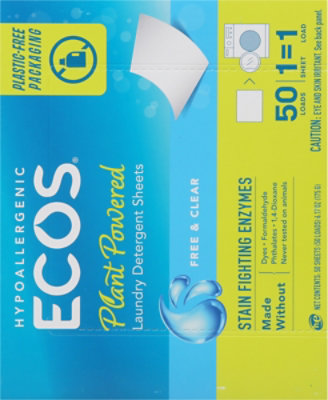 EcosNext Liquidless Hypoallergenic Laundry Detergent - 50 Count - Image 5