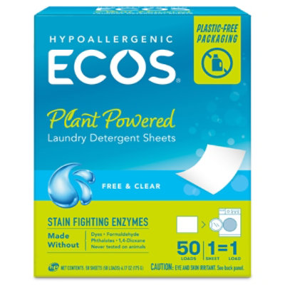 EcosNext Liquidless Hypoallergenic Laundry Detergent - 50 Count - Image 3