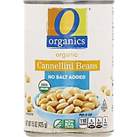 O Organics Beans Cannellini No Salt Added - 15 OZ - Image 2