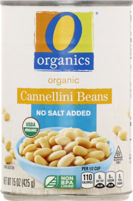 O Organics Beans Cannellini No Salt Added - 15 OZ - Image 2