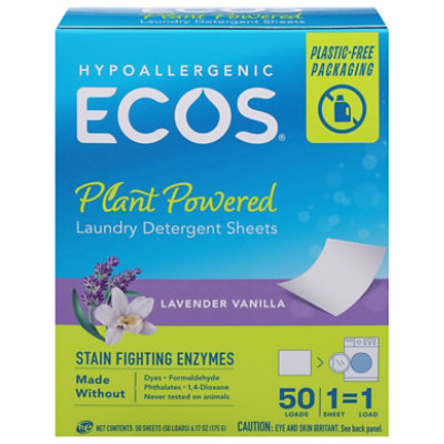 Ecos Liqless Lndry Dtrgnt Sq Lvndr Van - 50 CT - Image 3