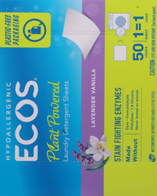 Ecos Liqless Lndry Dtrgnt Sq Lvndr Van - 50 CT - Image 5